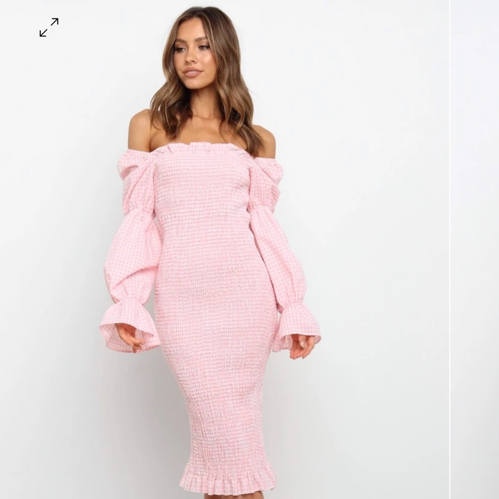 LEONA DRESS - BLUSH